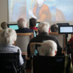 La Micro-Folie de Pont-l'Évêque en résidence à l'EPHAD